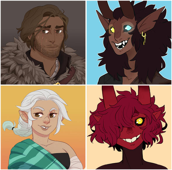 CHARACTER TOKENS